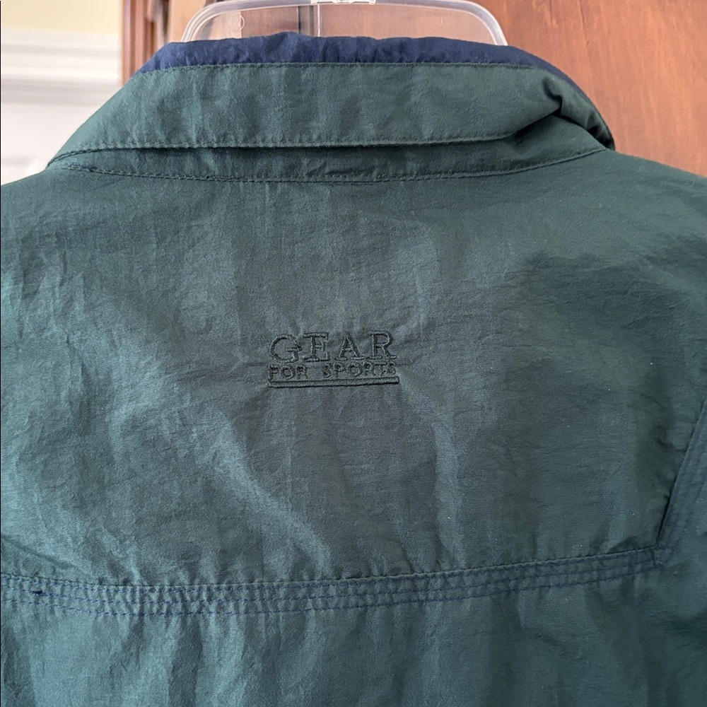 *Gear For Sports Dark Green Half-Zip Windbreaker Pullover Rain Jacket Sports - Picture 11 of 14